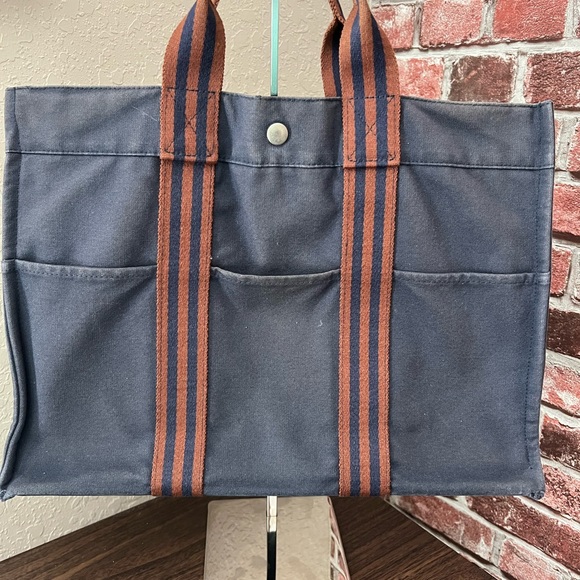 Hermes Canvas Fourre Tout MM - Picture 3 of 12